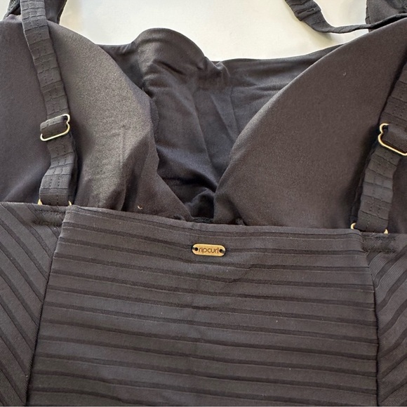 Rip Curl Premium Surf D-DD One Piece Swim Suit Black Ribbed NWT Women’s Size 2XL - Picture 7 of 12